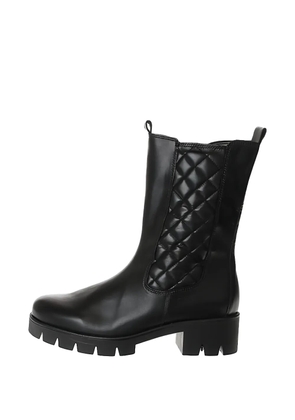 GABOR quilted-design boots - Black