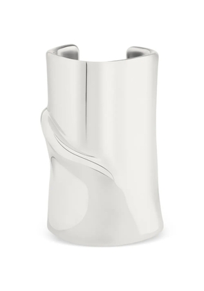 Courrèges melting-effect cuff bracelet - Silver
