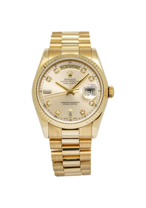 Rolex Day-Date diamond 36mm watch - Gold