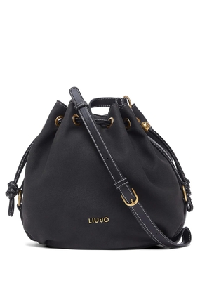 LIU JO medium drawstring cross body bag - Black