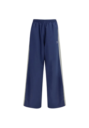 Balenciaga striped track pants - Blue