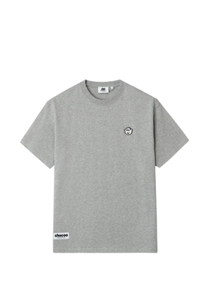 CHOCOOLATE bear-patch T-shirt - Grey