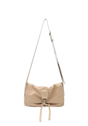 RADICA STUDIO logo leather shoulder bag - Neutrals