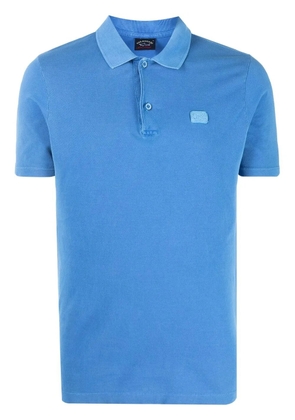 Paul & Shark embroidered-logo polo shirt - Blue