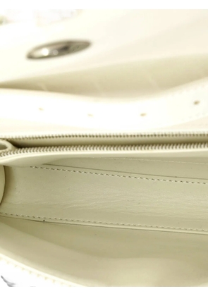 Balenciaga Pre-Owned SneakerHead Flap Mesh and Faux Leather Small crossbody bag - White