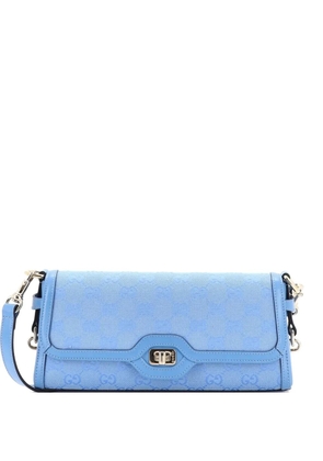 Gucci Pre-Owned Luce Canvas Small shoulder bag - Blue