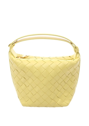 Bottega Veneta Pre-Owned 2012-2026 Candy Leather Intrecciato Wallace handbag - Yellow