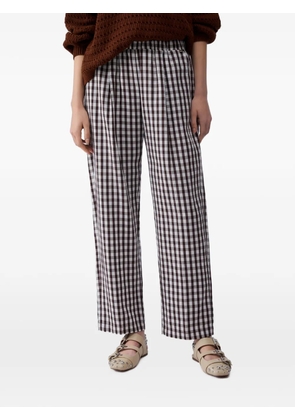 LIU JO elastic trousers - Brown