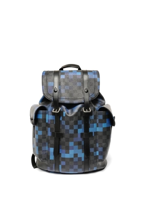 Louis Vuitton Pre-Owned 2018 Christopher PM Pixel backpack - Blue