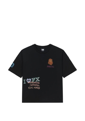 FINGERCROXX print T-shirt - Black