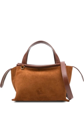 Wandler zip handle tote bag - Brown