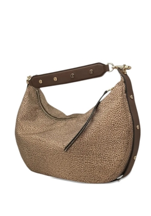 Borbonese medium Frame hobo shoulder bag - Neutrals