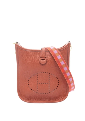 Hermès Pre-Owned 2022 Clemence Evelyne Amazone TPM crossbody bag - Brown