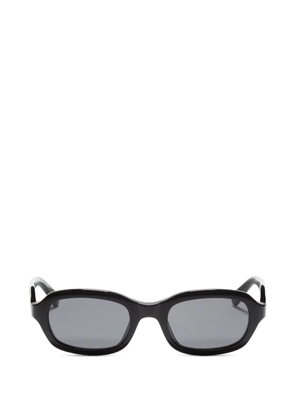 VALENTINO GARAVANI EYEWEAR rectangular acetate eyewear - Black
