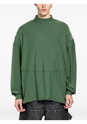 BRYAN JIMENÈZ panelled T-shirt - Green