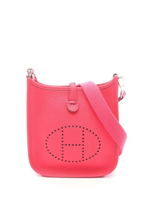 Hermès Pre-Owned 2017 Clemence Amazone Evelyne TPM 16 crossbody bag - Pink