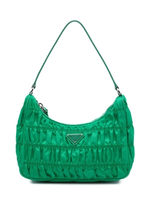 Prada Pre-Owned 2000-2013 Tessuto Gaufre Re Edition shoulder bag - Green