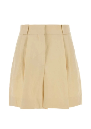 Blazé Milano belt-loops midi shorts - Neutrals