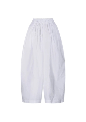 Mr.Mrs Shirt elastic-waist trousers - White