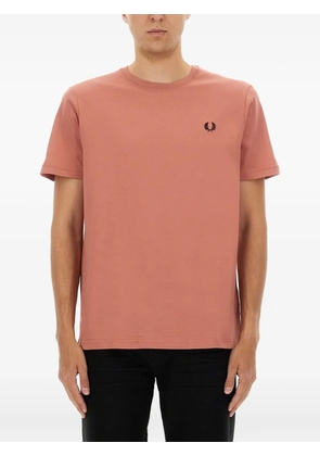 Fred Perry logo-motif T-shirt - Pink