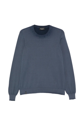 AROVESCIO round-neck sweater - Blue
