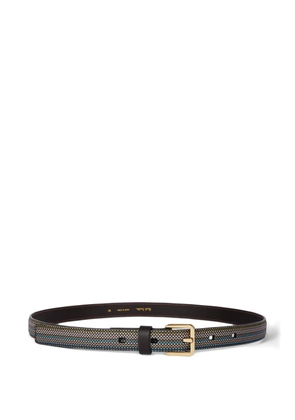 Paul Smith woven buckle belt - Black