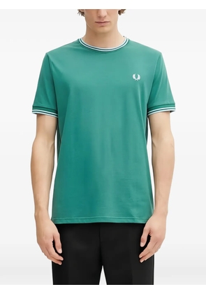 Fred Perry ringer laurel T-shirt - Green