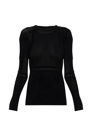 Issey Miyake long-sleeve top - Black