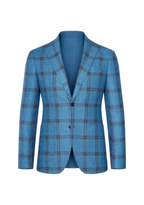 SARTORIO NAPOLI windowpane blazer - Blue