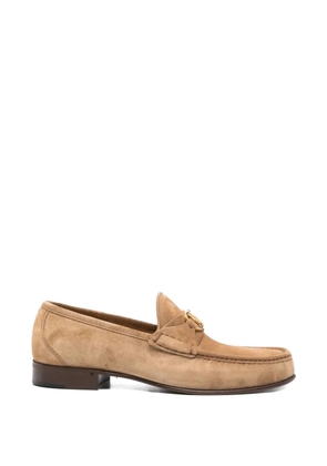 Valentino Garavani suede loafers - Neutrals