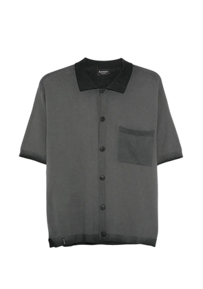 AROVESCIO pocket buttoned shirt - Grey