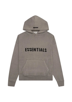 FEAR OF GOD ESSENTIALS knitted hoodie - Neutrals
