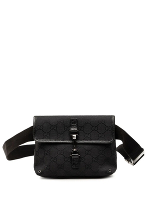 Gucci Pre-Owned 2000-2015 GG Canvas Jackie belt bag - Black