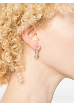 YVMIN star-detail embellished earrings - Silver