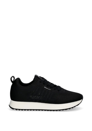 Gant lace-up knit sneakers - Black