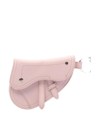 Christian Dior Pre-Owned 2000s Saddle keyring - Pink