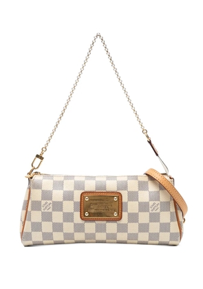 Louis Vuitton Pre-Owned 2013 Damier Azur Eva satchel - White