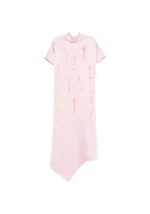 Isabelle Blanche asymmetric midi dress - Pink