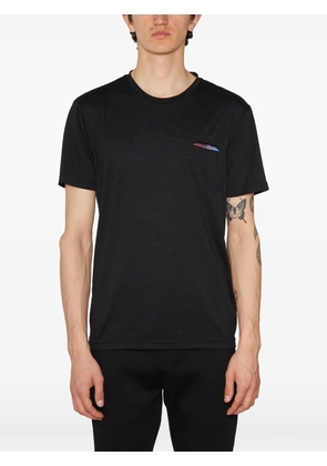 Daniele Alessandrini pocket crew-neck T-shirt - Black