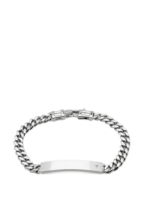 Tom Wood ID curb-chain bracelet - Silver