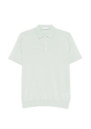 DIKTAT fine-knit polo shirt - Green