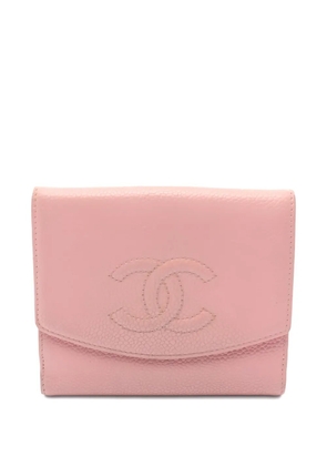 CHANEL Pre-Owned 2003 Coco Mark wallet - Pink