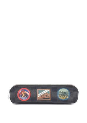Louis Vuitton Pre-Owned 2018 Trousse Elisabeth Damier graphic pencil case - Grey