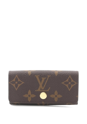 Louis Vuitton Pre-Owned 2021 snap-button-fastening key case - Brown