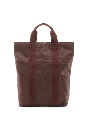 Hermès Pre-Owned 2010s Herline canvas tote bag - Brown