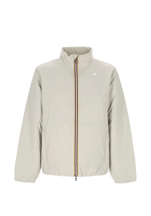 K-Way zip-fastening jacket - Neutrals