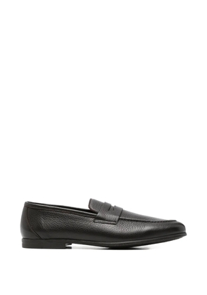 Canali penny leather loafers - Brown