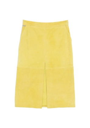 Iceberg slit skirt - Yellow