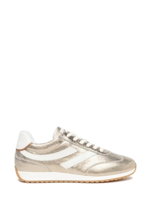 NERO GIARDINI metallic low-top sneakers - Gold