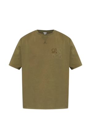 LOEWE embroidered T-shirt - Green